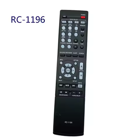 RC-1196 Replace Remote Control for Denon AV Receiver AVR-S500BT AVR-S510BT AVR-X520BT AVR-X510BT