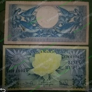 Uang Kertas Kuno Antik 5 Rupiah tahun 1959