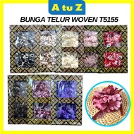 AtuZ 50pcs Bunga Telur Mum Colour Rustic Metallic CANTIK MURAH DOORGIFT KAHWIN KENDURI EF-275 EF-285