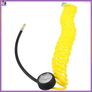 Car Air Pump Spring Hose with Connector Tube for Compressor  ouxuanmei