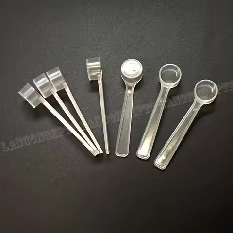 1ML PP Measuring Scoop 0.5g Plastic Spoon 0.5 gram Scoop for milk powder Liquid - clear 200pcs/lot