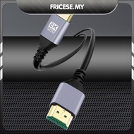 [Fricese.my] 8K UHD Ver 2.1 HD TV Cable 48Gbps HD TV Cord HDMI-Compatible 2.1 for Computer TV