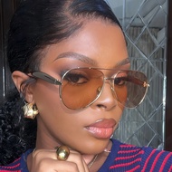 New Metal Aviator SUNNIES Large Frame Sunglasses Outdoor Driving Shades for Men & Women