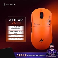 ATK A9 Air Ultimate Tri-Model Wireless Gaming Mouse Dual 8KHz 42000DPI 750IPS PAW3950UItra Lightweig