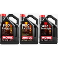 Motul 8100 X-Clean , 4100 Turbolight