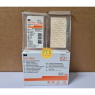 3M Steri-Strip แผ่นเทป สเตอไรด์ (ยกกล่อง = 50ซอง)
