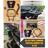 NVX155 V1 V2 REAR LUGGAGE RACK CARRIER TOP BOX RACK HEAVY DUTY NVX155 V1 V2