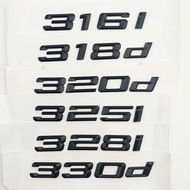3d Car Trunk Sticker For BMW 316i 318i 320i 320d 325i 330i 330d 335i 340i E46 E90 E91 F30 G20 Logo E