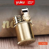 korek api zorro lighter Retro Klasik Gold