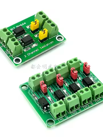 PC817 2 Way 4 Channel Optocoupler Isolation Board Voltage Converter Adapter Module 3.6-30V Driver Ph