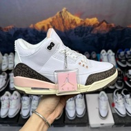 [Peak Cost-Effective] Maximum 47.5 with Tag AJ3 Cherry Blossom Pink White Pink Retro Basketball Shoe