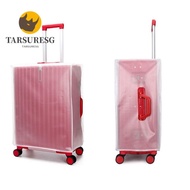 TARSURESG Travel Luggage Cover, EVA 16-28 Inch Luggage Protector Cover,  Dustproof Transparent Waterproof Suitcase Protector Cover Luggage