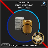BMW E46 E39 E60 E53 X5 Z4 M54 M52 Engine Oil Filter Penapis Minyak 11427512300 11421713838 325i 525i