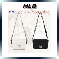 MLB KOREA Monogram Hoodie Bag 32BGPB111