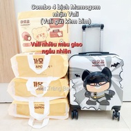 (With Large Suitcase As Gift) Combo 4 Bags Of Mamogom Diaper Pants / Stickers Full size S62Mm52 M48 / L44 / XL40 / XXL38 Pieces / Bag For Baby