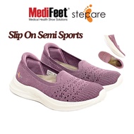 *STEPCARE SC2070 Health shoes(Kasut kesihatan) MEDIFEET* 健康鞋 Women Slip On Semi Sport medical Arch S