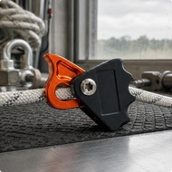 [kwbyle] Compact Climbing Arrester 150 Kg Load Capacity Self-Locking Fall Arrester for Protection