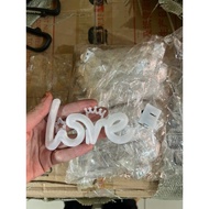 Love letter led light uses batteries