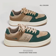 Warrior | รองเท้าผ้าใบลำลองสำหรับผู้ชาย Warrior รองเท้าผ้าใบลำลองสไตล์อเมริกัน รองเท้าผ้าใบแบบสวมสีน