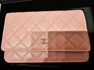 Chanel Woc Wallet on Chain 淺粉靚色粉紅鏈帶