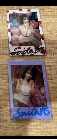 日本 女優 河北彩花 親簽拍立得 即影即有