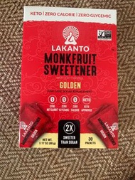 Lakanto MonkfRuit sweetener golden