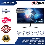 Dahua E231 Series 24” / 27” Full HD Gaming Monitor (IPS Panel / 165Hz / 1ms / 1920x1080 / Tilt Angle