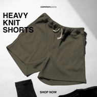 Common Goods Heavy Knit Shorts - Army Green