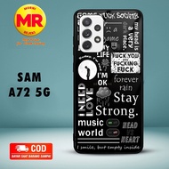 Samsung A72 5g Aesthe Black Case Samsung A72 5g Hardcase Softcase Glossy Cheapest Premium