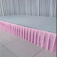 / TABLE DECORATION/ TABLE SKIRT Ruffled Table Skirt 60CM HEIGHT X 600CM LENGTH