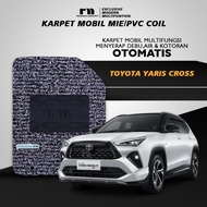 Royal Mart - Toyota Yaris Cross Car Carpet Full Set/Premium Vermicelli Noodle Carpet Anti Slip PVC Mat Car Interior Accessories