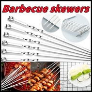 Barbecue Skewer| Stainless steel Barbecue Skewer Griller 6pcs