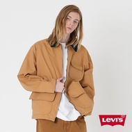Levis 滑板系列 男款 寬鬆版工裝燈心絨領獵人外套 / 杏仁棕 熱賣單品