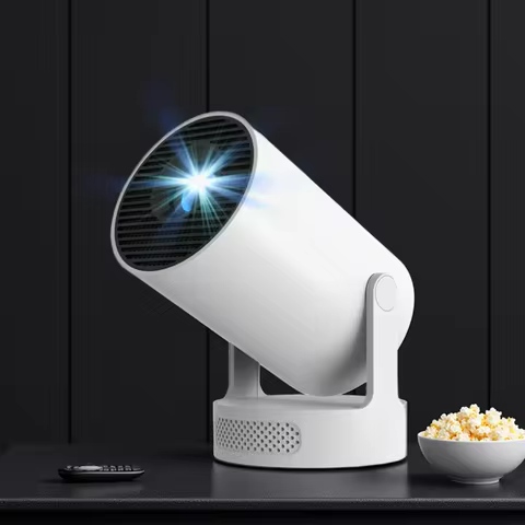 Velec HY300 Ultra Portable 4K Projector with Speaker Electronic Focus 290ANSI Android11 Wifi6 BT5.4