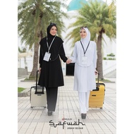 SET JUBAH SELUAR & TUDUNG UMRAH MUSLIMAH IRONLESS BY DALILA