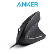 Anker Ergonoc Optical USB Wired Vertical Mouse With 1000/1600 DPI 5 Buttons CE100 A7851HT99 FRL3