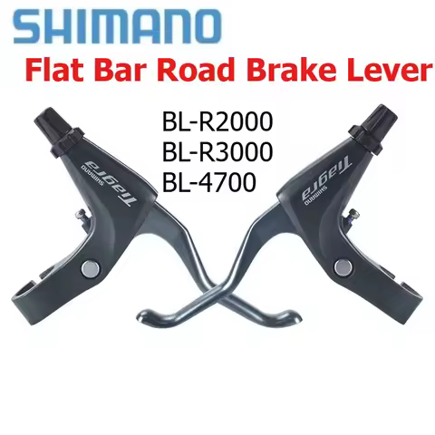 SHIMANO Tiagra 4700 / Sora R3000 / Claris R2000 Flat Bar Brake Levers for Folding & Road Bikes