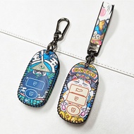 Car Key Case Cover For Toyota Vios 2023 2024 2025 Avanza Veloz Raize 2022-2024 Wigo Yaris Cross 2023