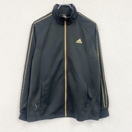 adidas運動外套/球衣，黑色，L碼，古著。