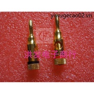 Gold Plated Budweiser Banana Connector Banana Plug Speaker Cable Banana Plug Speaker Cable Plug Test