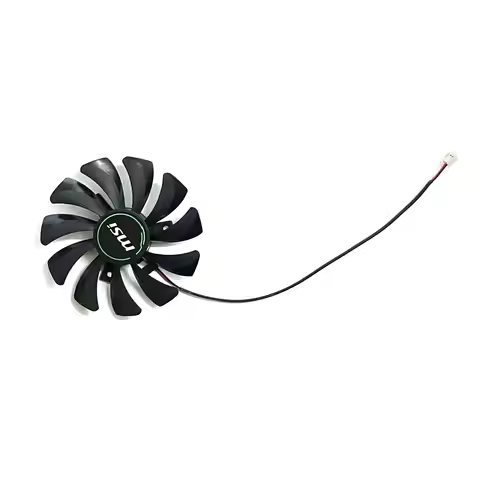 Brand new 85MM 2PIN HA9010H12F-Z GTX 1650 GPU fan for MSI GeForce GTX1650 1630 AERO ITX OC graphics 