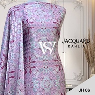 KAIN PASANG JACQUARD DAHLIA NEW DESIGN 2026 KAIN PASANG CANTIK KAIN PASANG BIDANG 60