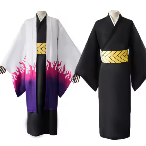 Anime Ubuyashiki Kagaya Cosplay Costume full Set Kisatsutai Kimono Uniform Halloween Women Men Role 