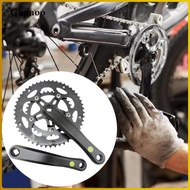 Gepnoo Bicycle Crankset, Bike Crank Set, Aluminum Alloy Accessories, Lightweight Replacement Part 50