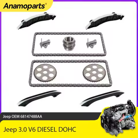 Timing Kit With Gears Fit 3.0 L For Jeep Grand Cherokee 1500 Diesel L630 A630 3.0L V6 DIESEL DOHC 20