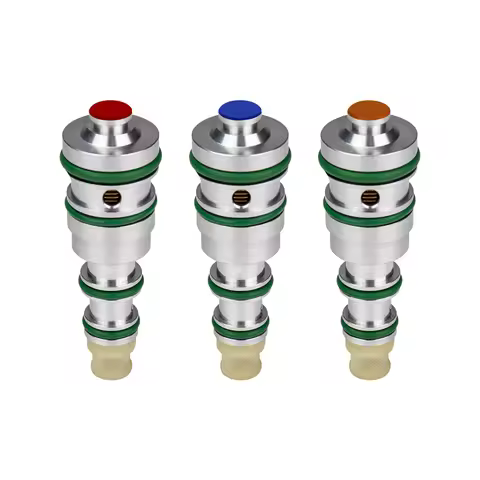 Electromagnetic V5 Compressor Control Valve 40/42/44 Psi Yellow/Blue/Red for Lacetti Buick Chevrolet
