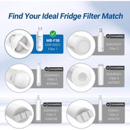 Maxblue W10295370A Replacement for Everydrop® Filter 1, Whirlpool® EDR1RXD1, EDR1RXD1B, P8RFWB2L, P4