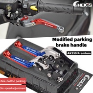 Chekis for KYMCO AK550 AK575 Premium CV3 Modified parking brake handle with lock brake lever handle 