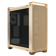 InWin Dubili Full Tower Gaming Chassis (iBuildiShare Series) w/Preinstall ARGB Fan x 4 (Champagne Go