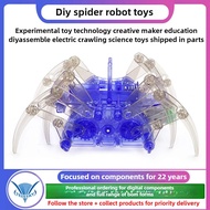Spider Robot Childrens Toy DIY Robot Kit with 8 Legs Electronic Robotic Interactive Electronic Spide